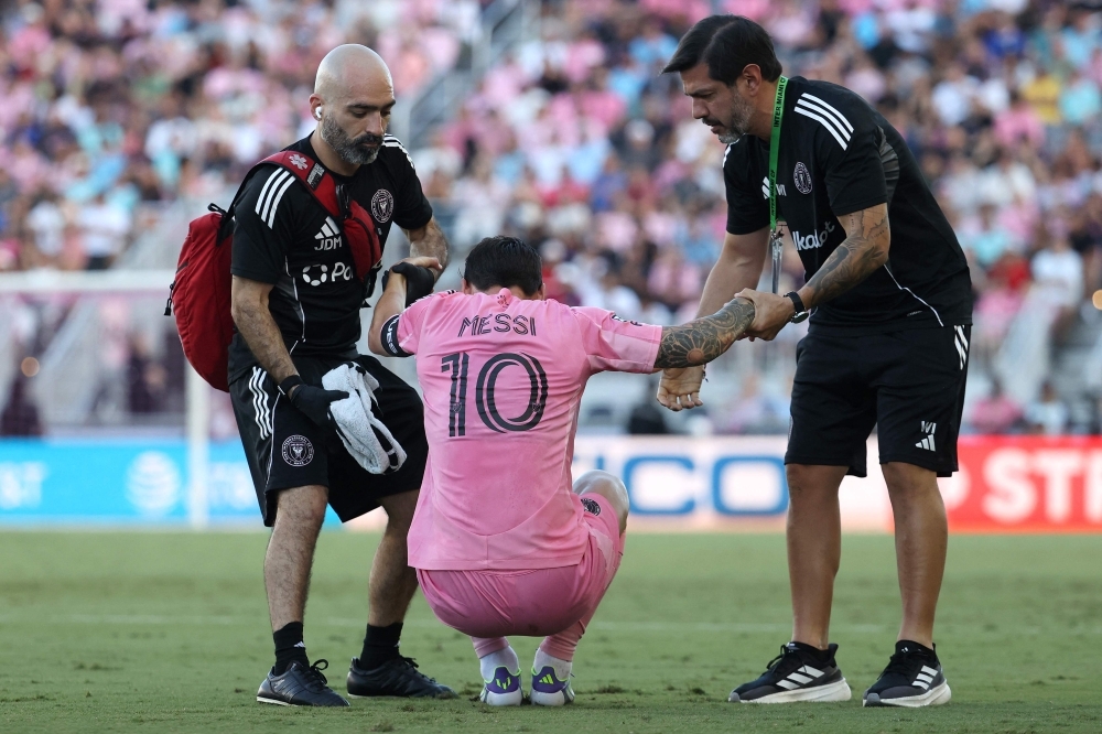 Inter Miami thấp thỏm chờ tin chấn thương của Messi