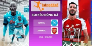 Kèo bóng đá Napoli vs Arsenal - C1, 10/09/2026