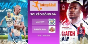 kèo nhà cái Manchester City vs Sunderland - NHA, 20/09/2026