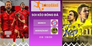 Tỷ lệ kèo Munich vs Bodoe/Glimt - C1, 11/09/2026